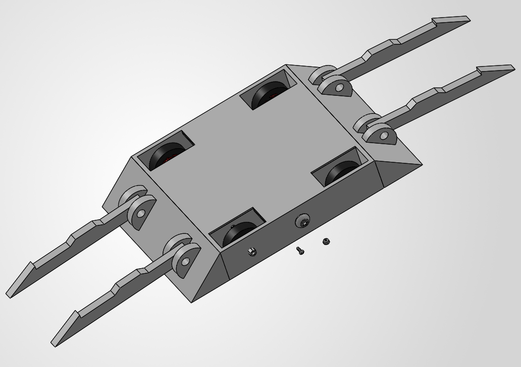12lb multibot with flamethrower with body